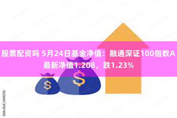 股票配资吗 5月24日基金净值：融通深证100指数A最新净值1.208，跌1.23%