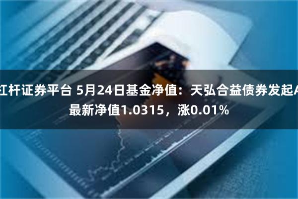 杠杆证券平台 5月24日基金净值：天弘合益债券发起A最新净值1.0315，涨0.01%