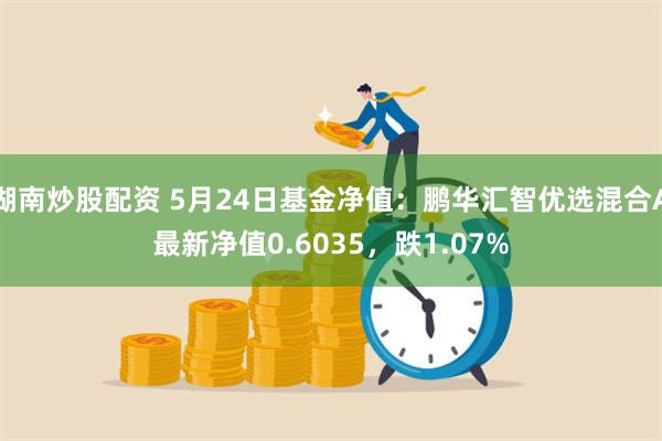 湖南炒股配资 5月24日基金净值：鹏华汇智优选混合A最新净值0.6035，跌1.07%