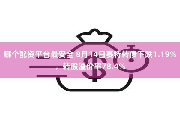 哪个配资平台最安全 8月14日赛特转债下跌1.19%，转股溢价率78.4%