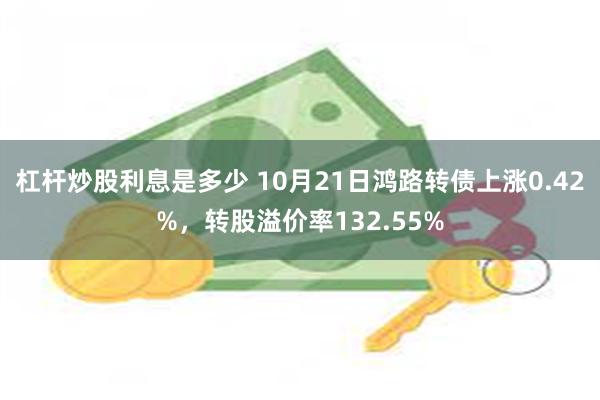 杠杆炒股利息是多少 10月21日鸿路转债上涨0.42%，转股溢价率132.55%