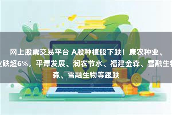 网上股票交易平台 A股种植股下跌！康农种业、秋乐种业跌超6%，平潭发展、润农节水、福建金森、雪融生物等跟跌