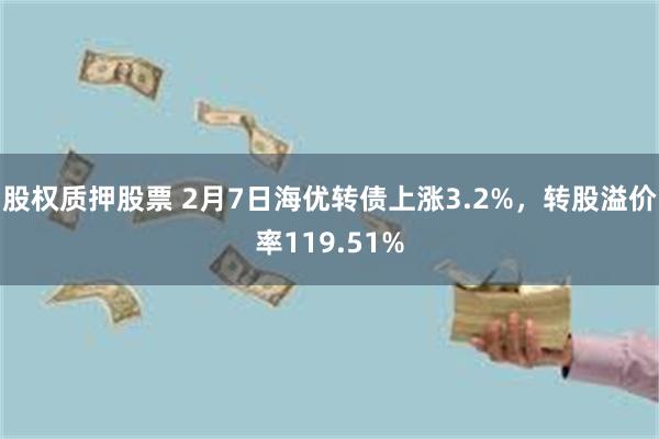 股权质押股票 2月7日海优转债上涨3.2%，转股溢价率119.51%